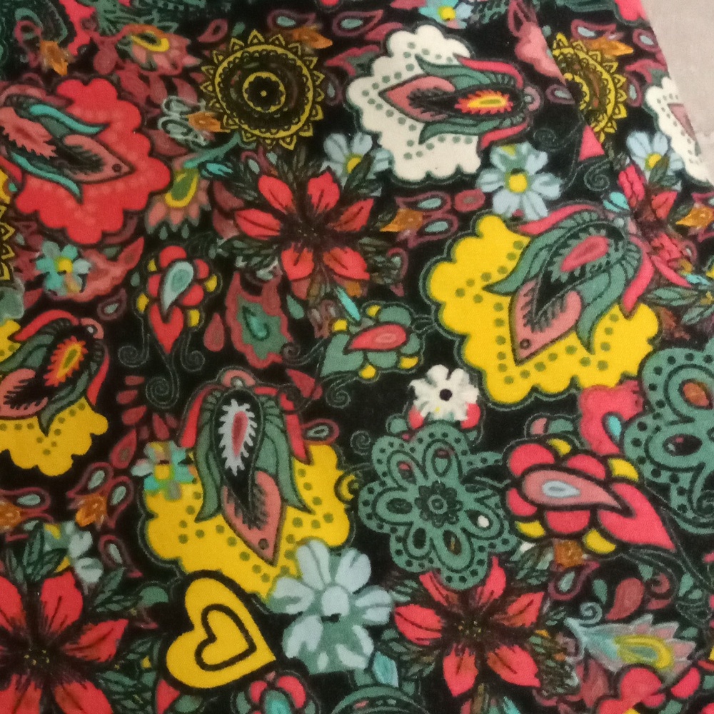 Floral patterned legginga